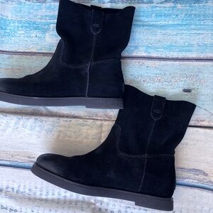UGG Black Suede booties Footwear